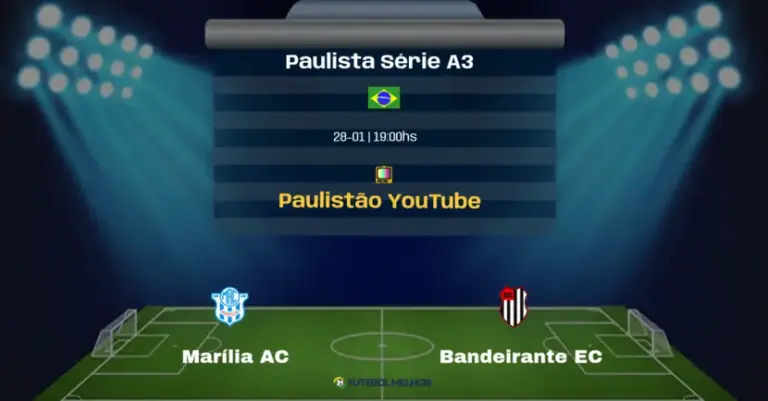 Marilia ac bandeirante ec paulista serie a3 NaN NaN