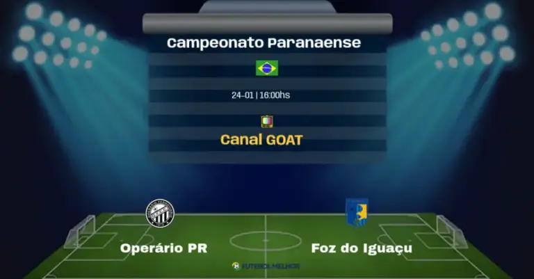 Operario pr foz do iguacu campeonato paranaense NaN NaN