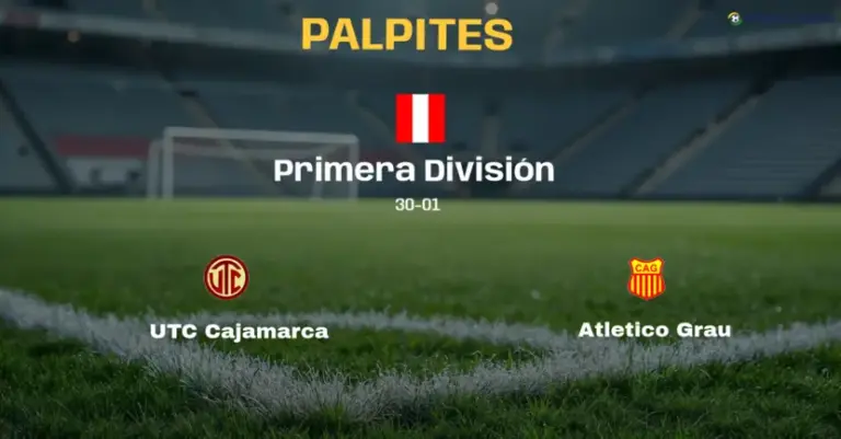Palpites utc cajamarca atletico grau 30