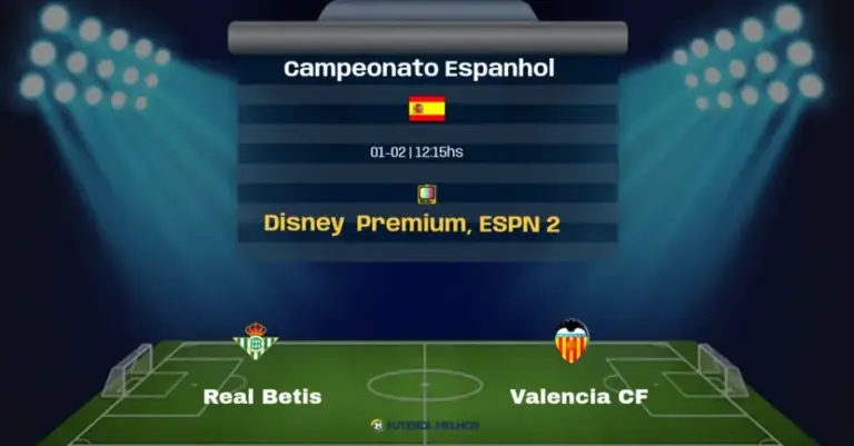 Real Betis x Valencia CF: Onde assistir, Canais de transmissão e horário: Campeonato Espanhol