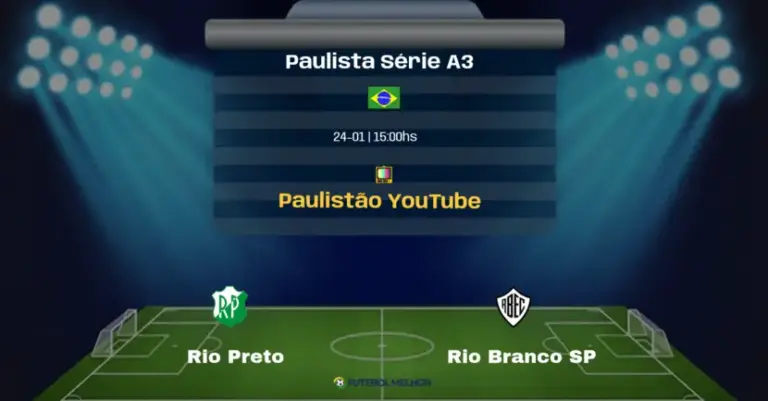 Rio preto rio branco sp paulista serie a3 NaN NaN