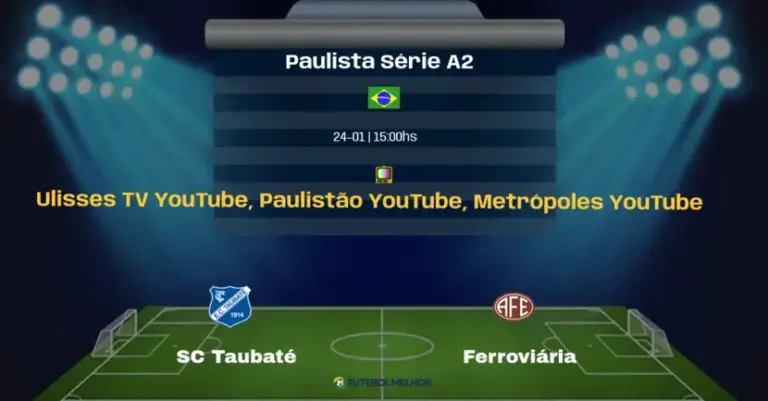 Sc taubate ferroviaria paulista serie a2 NaN NaN