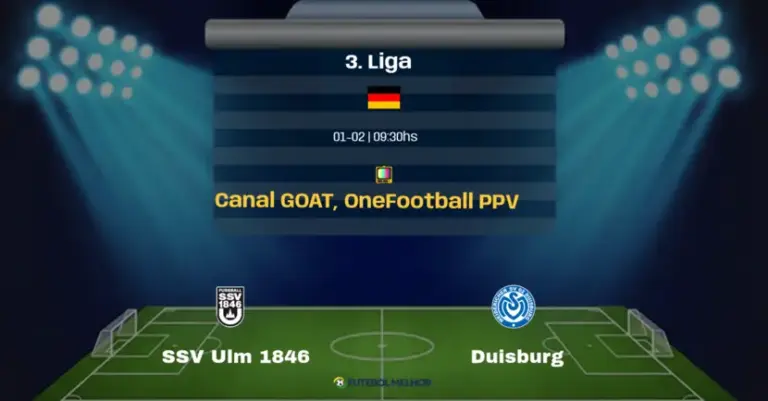 SSV Ulm 1846 x Duisburg: Onde assistir, Canais de transmissão e horário: 3. Liga