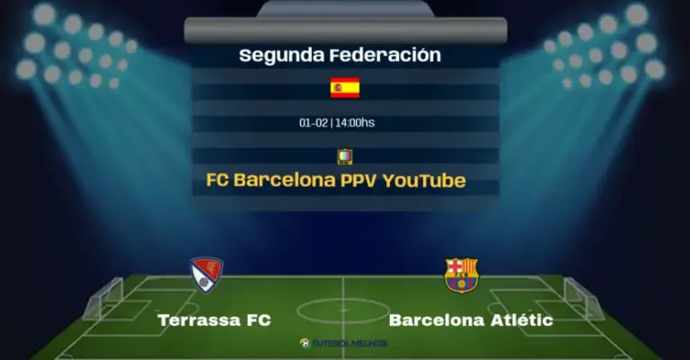 Terrassa FC x Barcelona Atlétic: Onde assistir, Canais de transmissão e horário: Segunda Federación