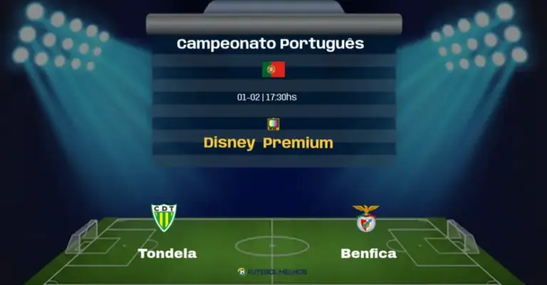 Tondela x Benfica: Onde assistir, Canais de transmissão e horário: Campeonato Português