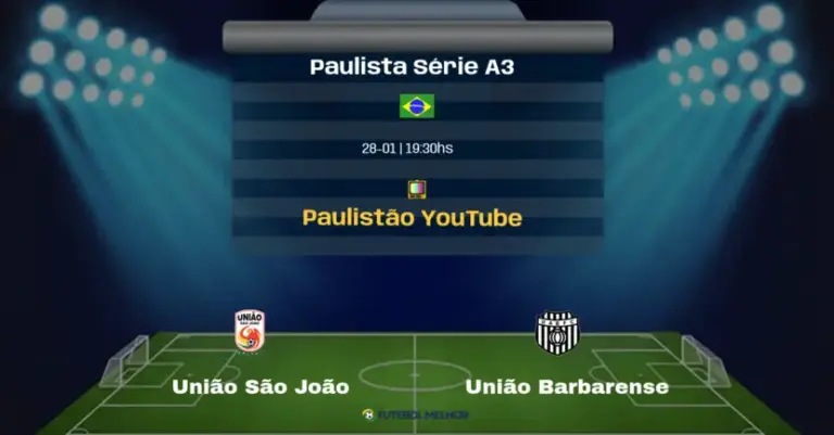 Uniao sao joao uniao barbarense paulista serie a3 NaN NaN