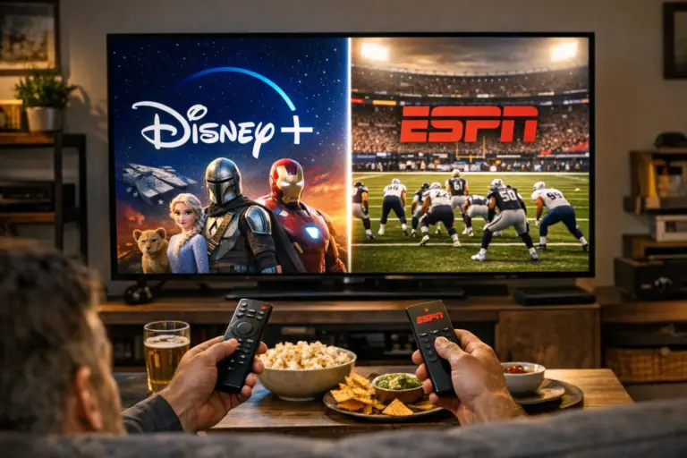 Disney+ com ESPN: Qual Plano Escolher para Assistir Esportes ao Vivo em 2026?