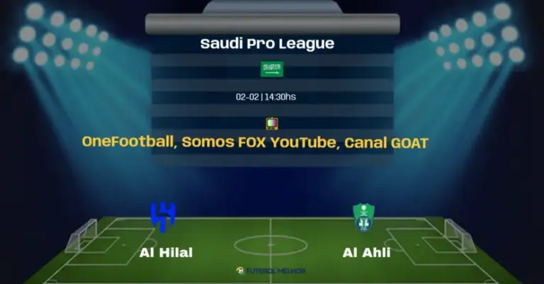 Al Hilal x Al Ahli: Onde assistir, Canais de transmissão e horário: Saudi Pro League