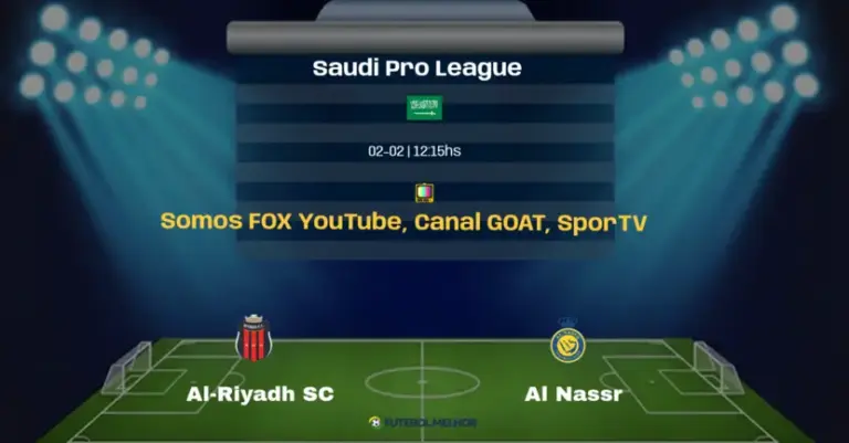 Al-Riyadh SC x Al Nassr: Onde assistir, Canais de transmissão e horário: Saudi Pro League