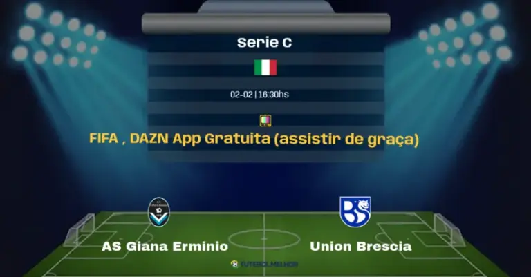 AS Giana Erminio x Union Brescia: Onde assistir, Canais de transmissão e horário: Serie C