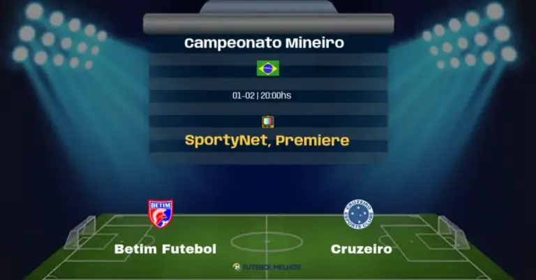 Betim Futebol x Cruzeiro: Onde assistir, Canais de transmissão e horário: Campeonato Mineiro