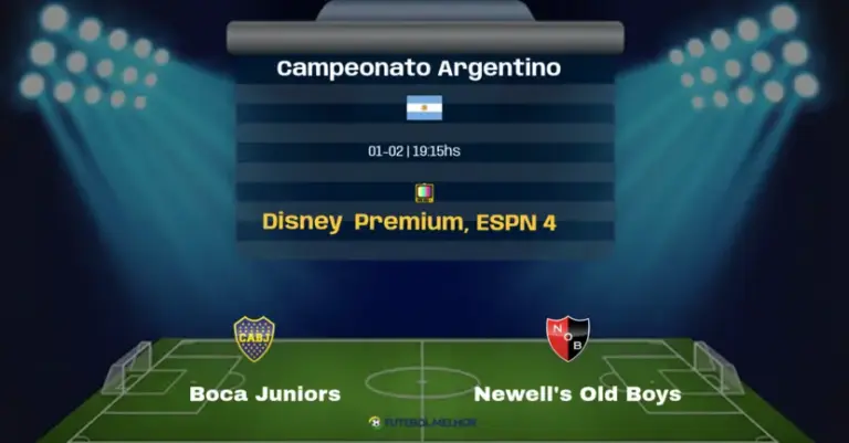 Boca Juniors x Newell’s Old Boys: Onde assistir, Canais de transmissão e horário: Campeonato Argentino