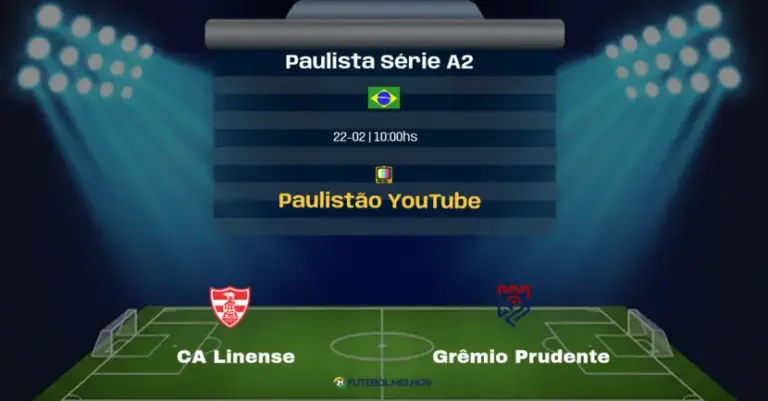 CA Linense x Grêmio Prudente: Onde assistir, Canais de transmissão e horário: Paulista Série A2