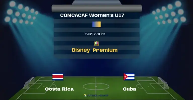 Costa Rica x Cuba: Onde assistir, Canais de transmissão e horário: CONCACAF Women’s U17
