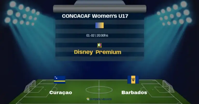 Curaçao x Barbados: Onde assistir, Canais de transmissão e horário: CONCACAF Women’s U17