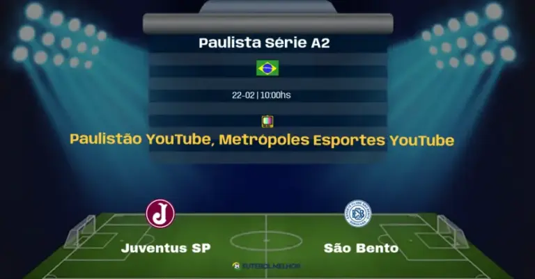 Juventus SP x São Bento: Onde assistir, Canais de transmissão e horário: Paulista Série A2