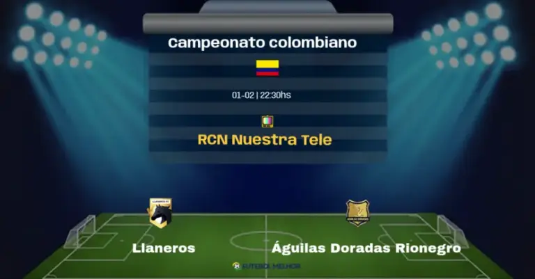 Llaneros x Águilas Doradas Rionegro: Onde assistir, Canais de transmissão e horário: Campeonato colombiano