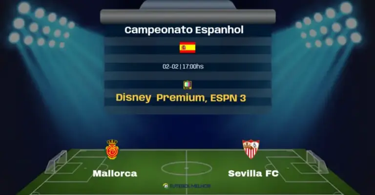 Mallorca x Sevilla FC: Onde assistir, Canais de transmissão e horário: Campeonato Espanhol