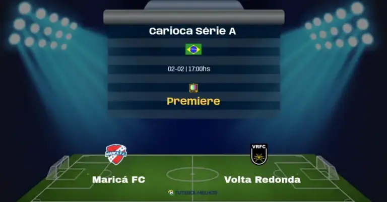 Maricá FC x Volta Redonda: Onde assistir, Canais de transmissão e horário: Carioca Série A