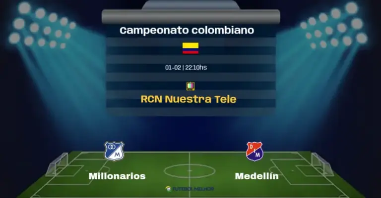 Millonarios x Medellín: Onde assistir, Canais de transmissão e horário: Campeonato Colombiano