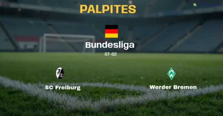 Palpite e Prognóstico SC Freiburg x Werder Bremen: estatísticas e análise do confronto (Bundesliga)