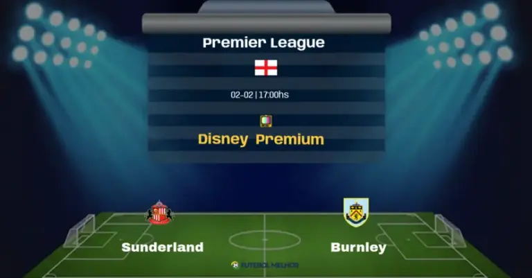 Sunderland x Burnley: Onde assistir, Canais de transmissão e horário: Premier League