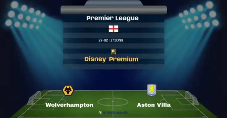 Wolverhampton x Aston Villa: Onde assistir, Canais de transmissão e horário: Premier League