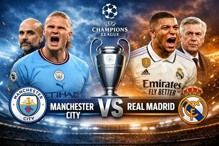 Estatísticas Manchester City x Real Madrid: histórico, números e contexto do jogo decisivo da Champions League