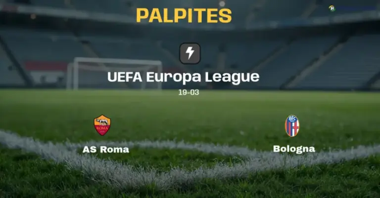 Palpite e Prognóstico AS Roma x Bologna: estatísticas e análise do confronto (UEFA Europa League)