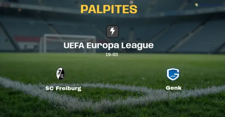 Palpite e Prognóstico SC Freiburg x Genk: estatísticas e análise do confronto (UEFA Europa League)