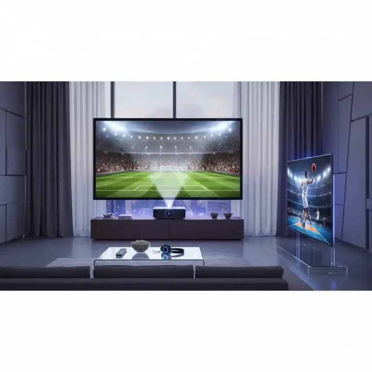 Os Melhores Projetores e Smart TVs de 120Hz: Transforme Sua Casa em um Estádio Imersivo